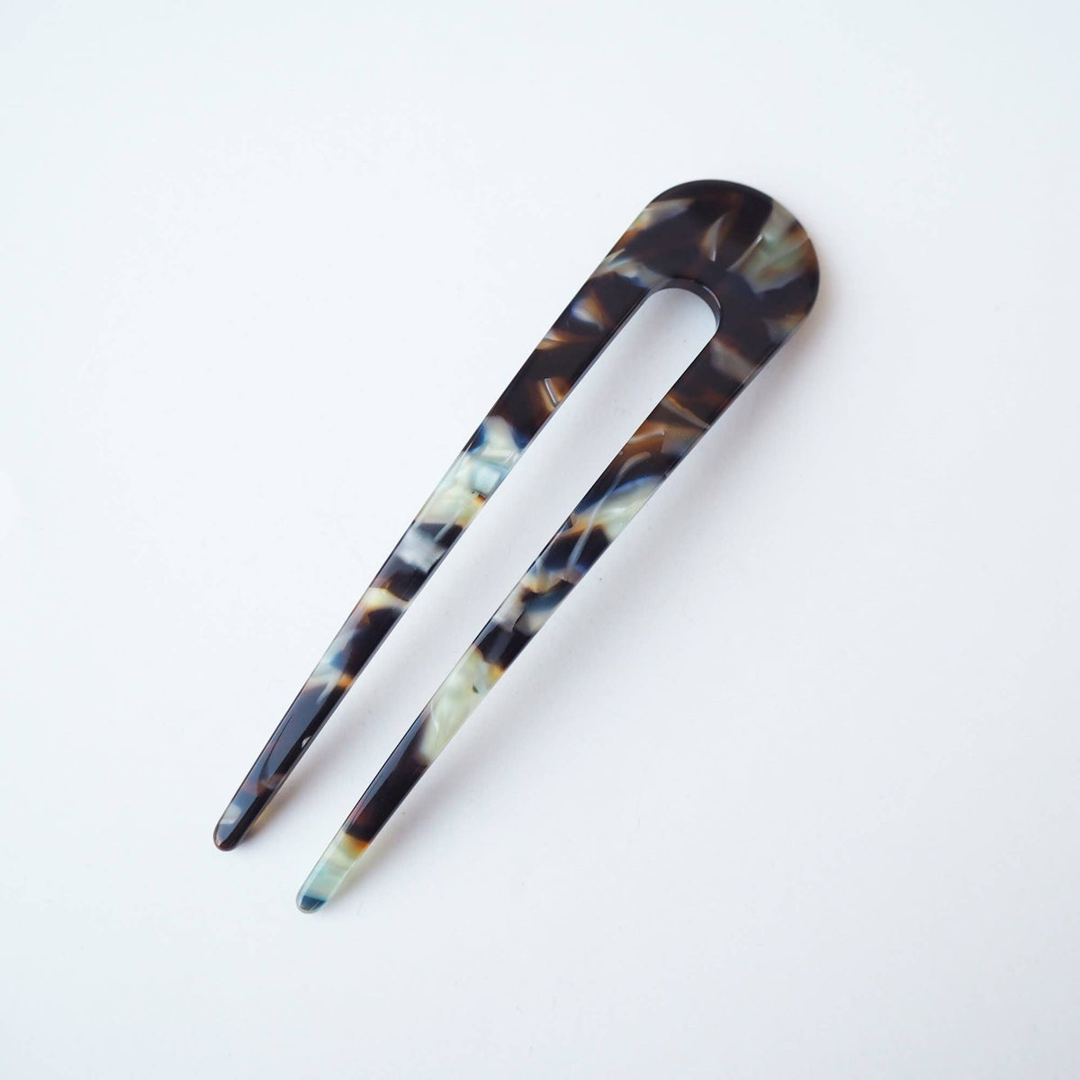 Custom Made - Jupiter Hair Pin – Tortoiseshell Acetate French Hair Pin
