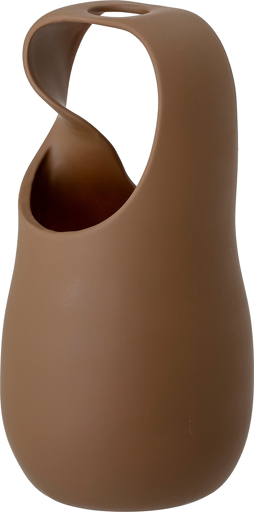 NICITA VASE | BROWN | STONEWARE |