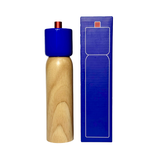 Salt & Pepper Grinder - Navy & Red: Large