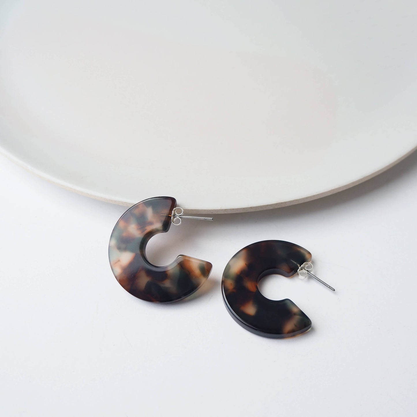 Custom Made - Foret Hoop Earrings