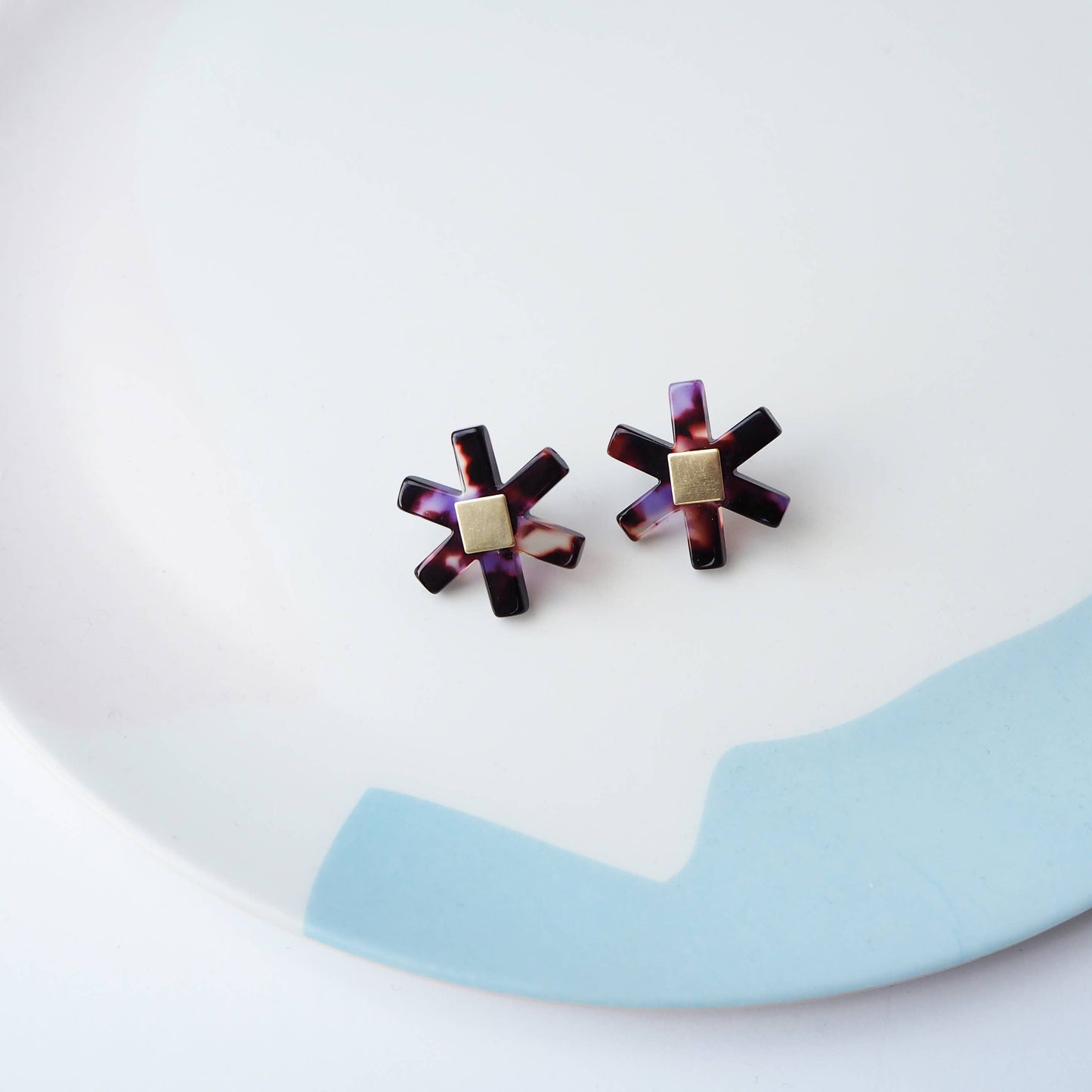 Custom Made - Camille Floral Stud Earrings