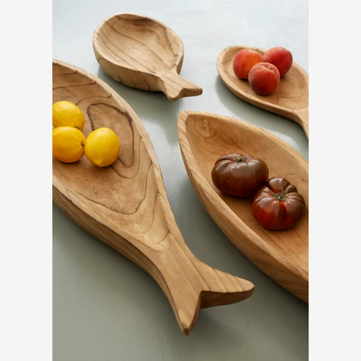 WOODEN FISH TRAY | PAULOWNIA WOOD | MADAM STOLTZ