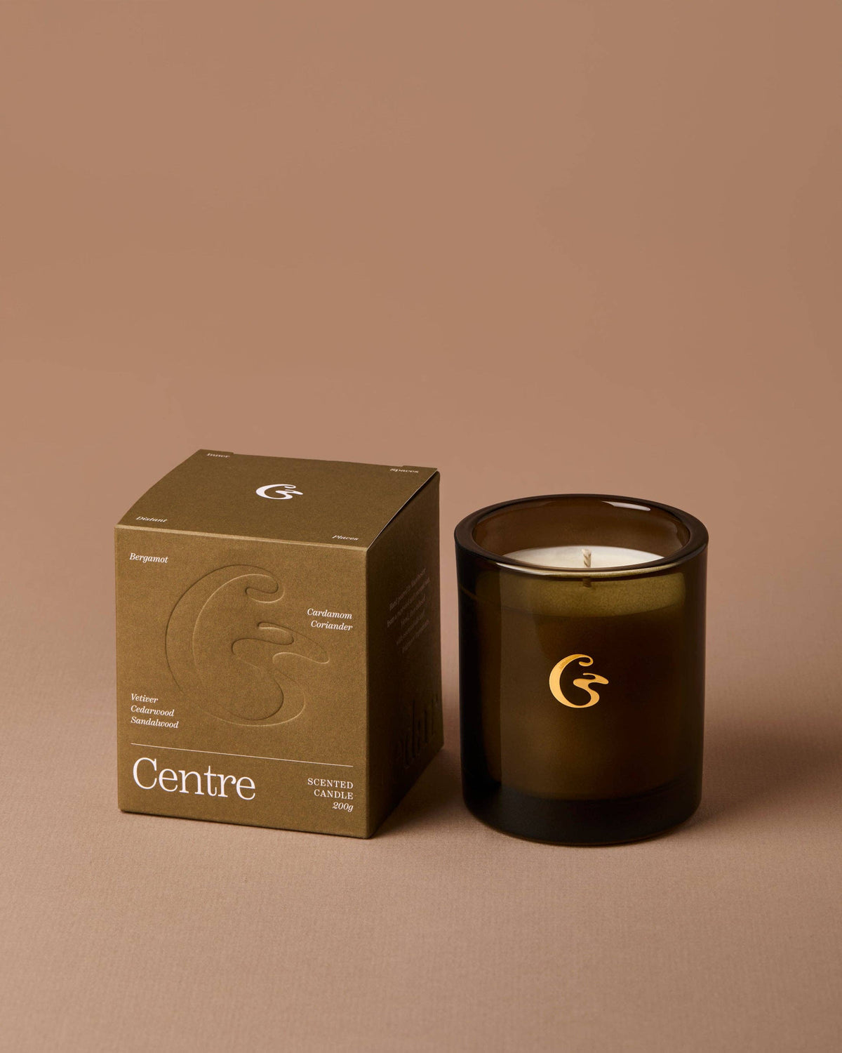 Cedar - CENTRE Scented Candle - Smoky Woods & Spice