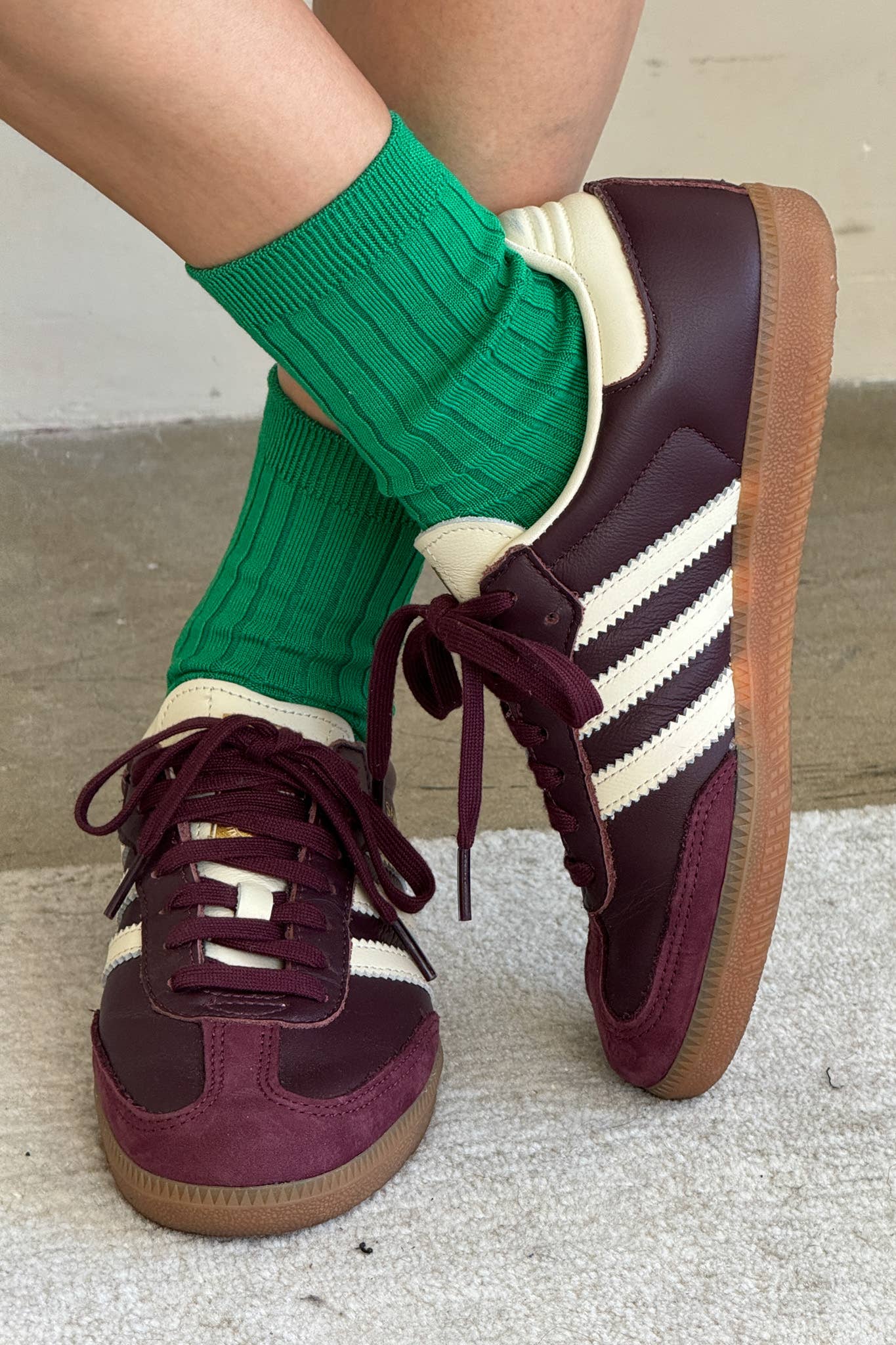 HER SOCKS | VARIOUS COLOURS | MERCERIZED COMBED COTTON RIB | LE BON SHOPPE