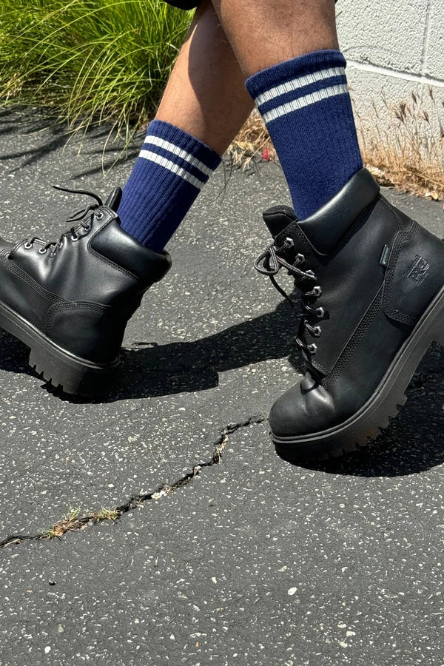 EXTENDED BOYFRIEND SOCKS | VARIOUS COLOURS | LE BON SHOPPE,