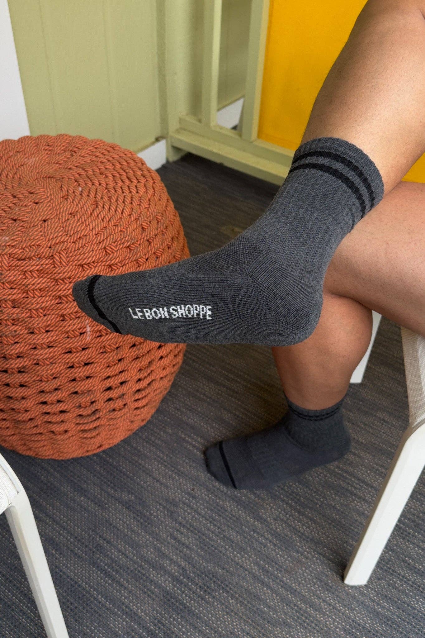 EXTENDED BOYFRIEND SOCKS | VARIOUS COLOURS | LE BON SHOPPE,