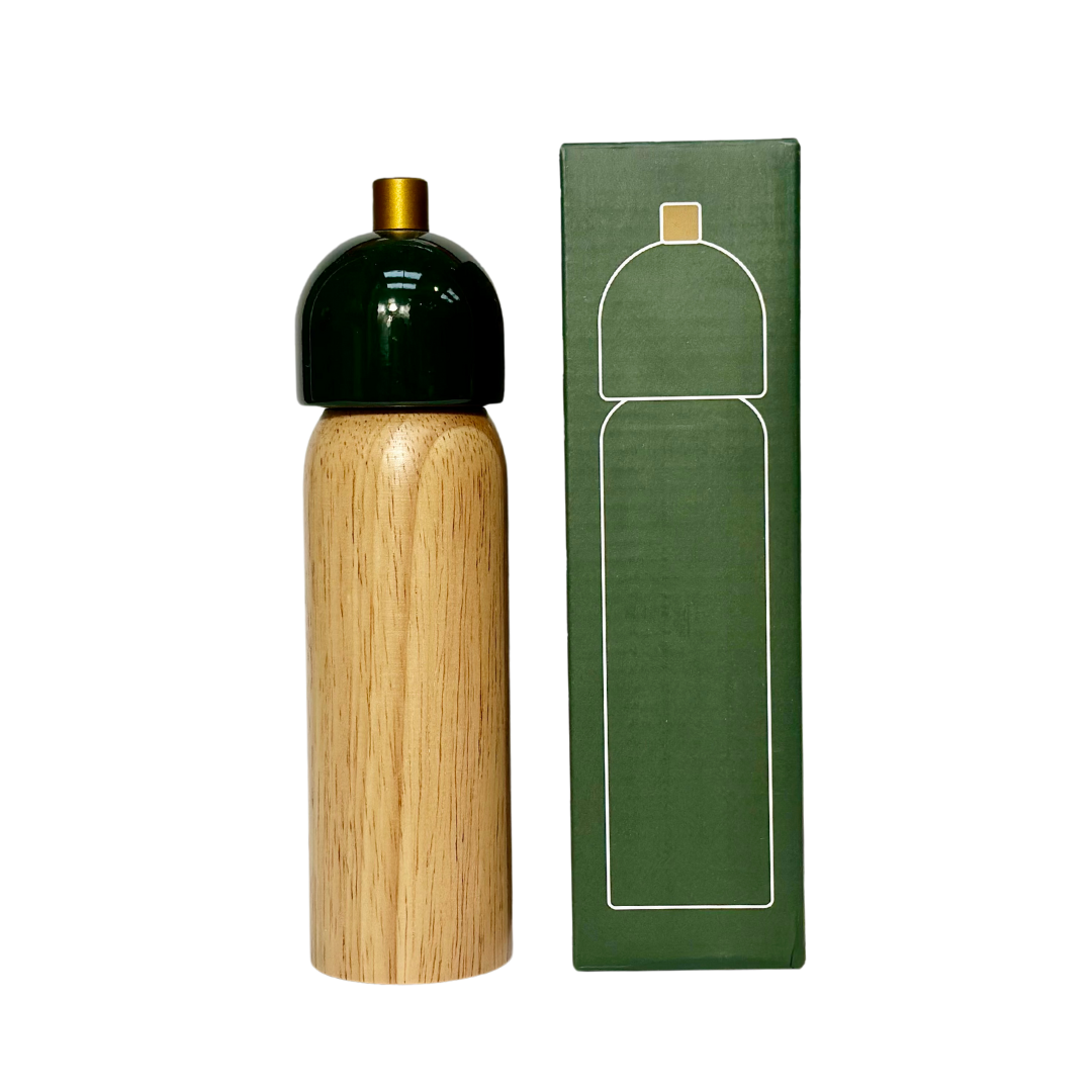 MÆGEN - Salt & Pepper Grinder - Green & Gold