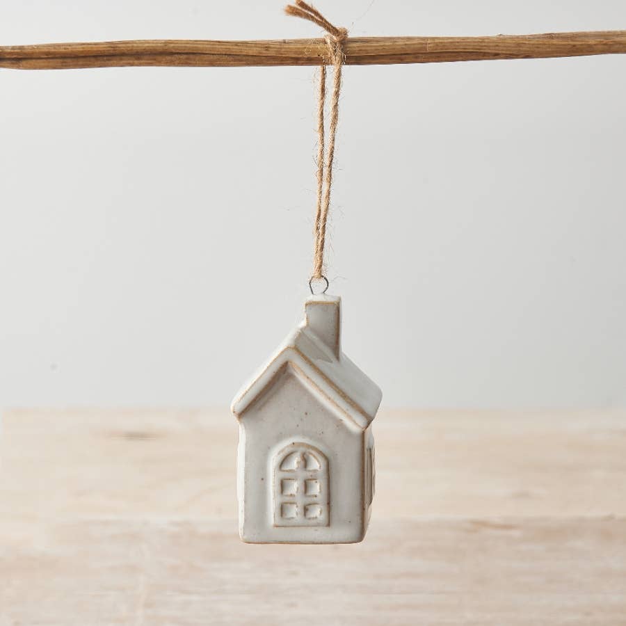 Gainsborough Giftware x Portland Living - Natural Hanging House, 7cm