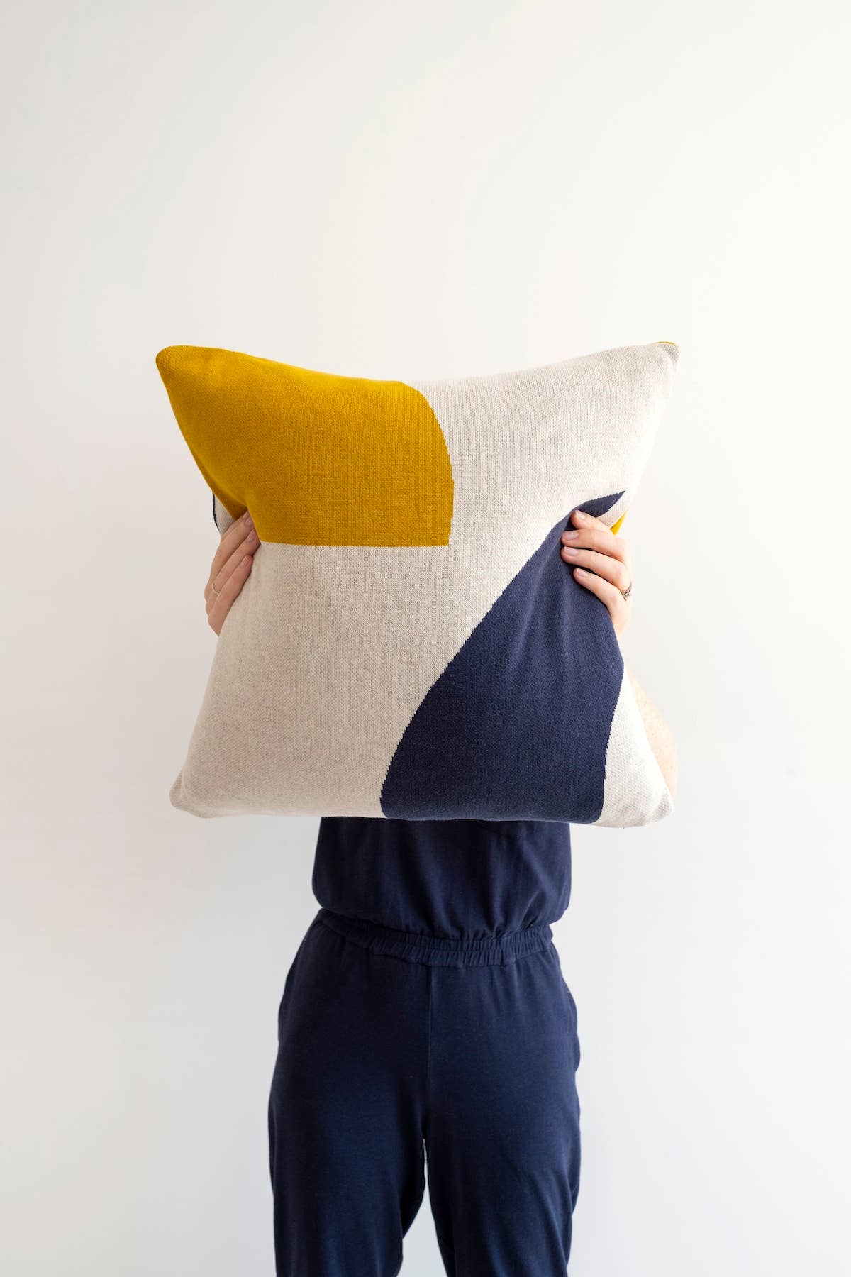 COTTON KNIT PILLOW/ CUSHION | ILO CITRUS | SOPHIE HOME