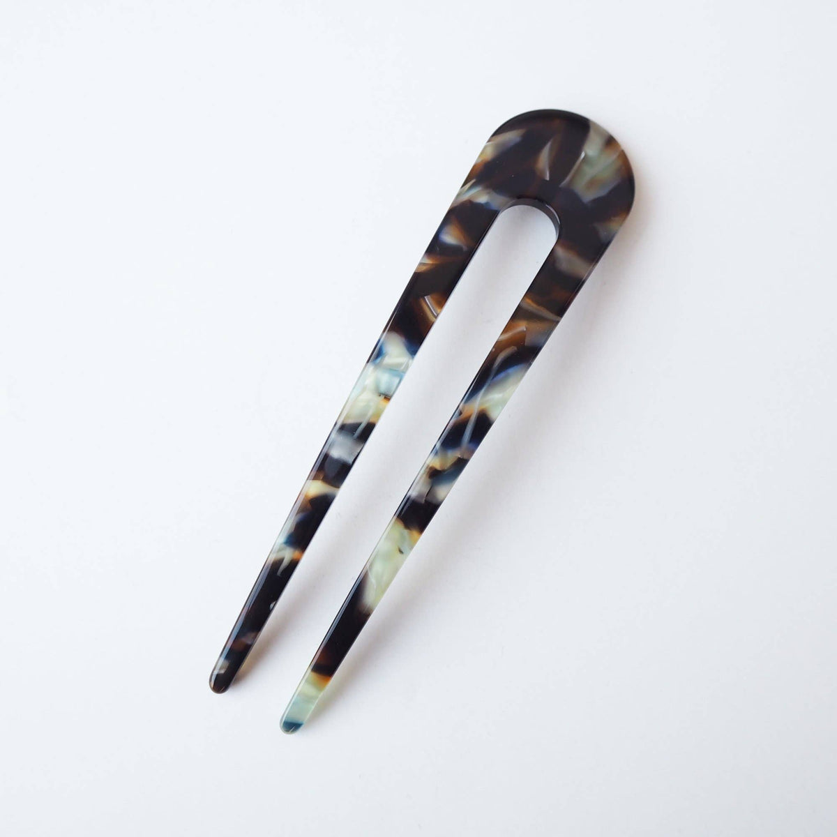 Custom Made - Jupiter Hair Pin – Tortoiseshell Acetate French Hair Pin