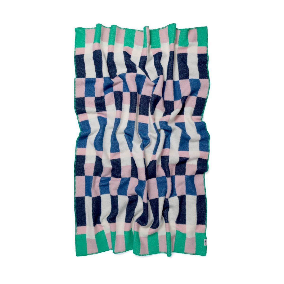 Sophie Home Ltd - Wool Throw Blanket: Studie Cobalt