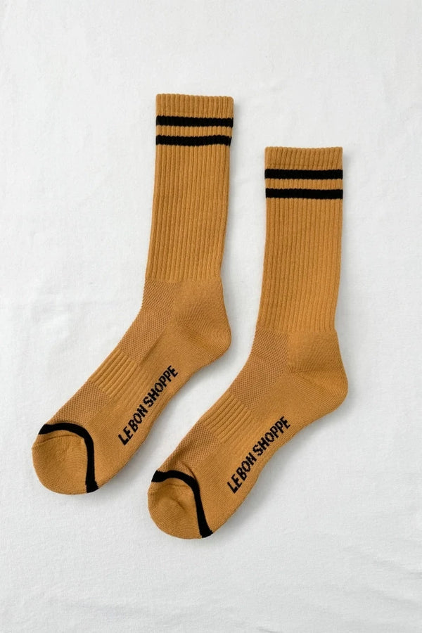 EXTENDED BOYFRIEND SOCKS | VARIOUS COLOURS | LE BON SHOPPE,