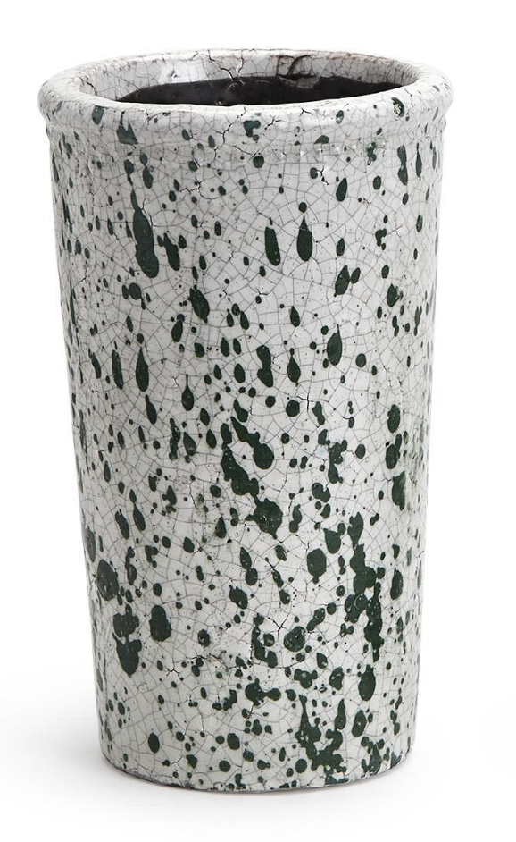 SPLASH VASE | VERDE | STONEWARE | LARGE | 15 X 25CM