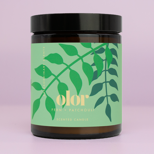 OLOR - Fern + Patchouli Jar Candle