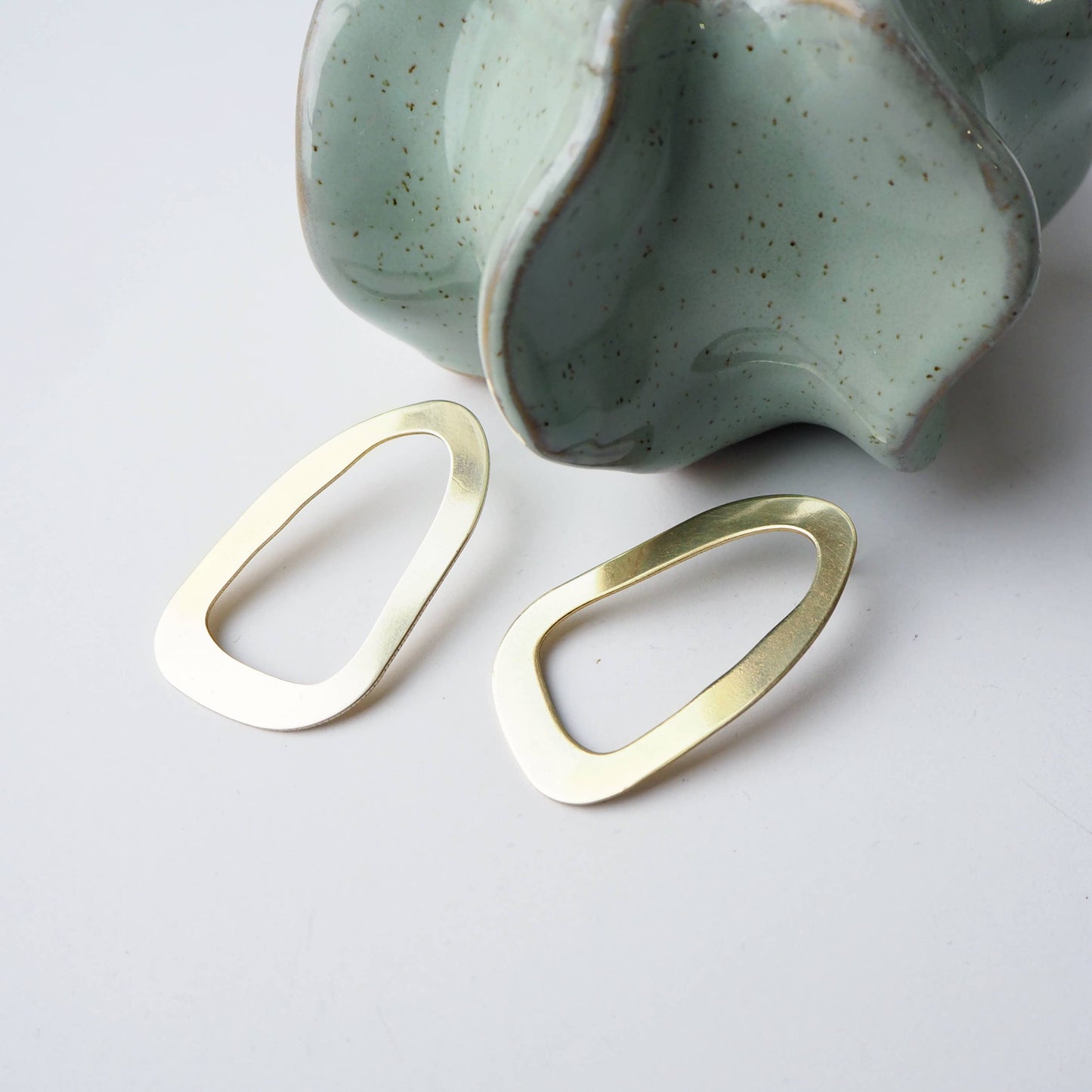 Custom Made - Lac Statement Stud Earrings