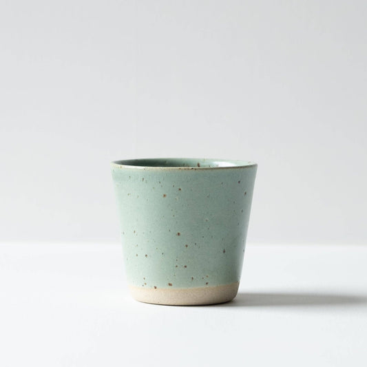 Dor & Tan - Beaker - Celadon & Speckled