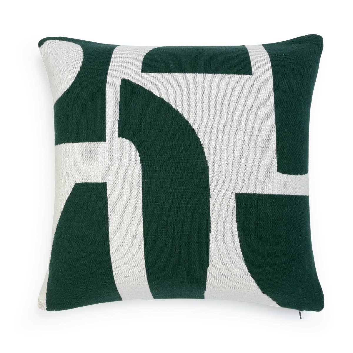 Sophie Home Ltd - Cotton Knit Throw Pillow/Cushion - Bruten Forest