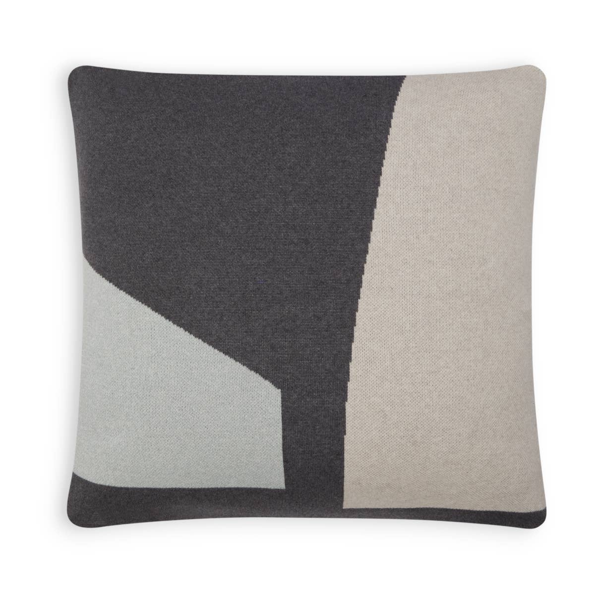 COTTON KNIT PILLOW/ CUSHION | ILO GREY | SOPHIE HOME