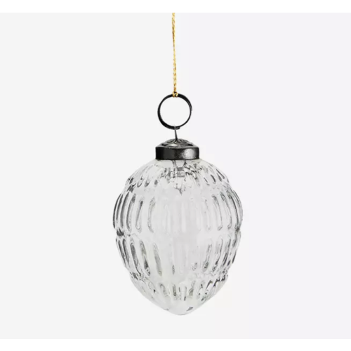 GLASS ORNAMENT | CLEAR | MADAM STOLTZ