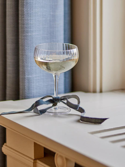 ASTRID CHAMPAGNE GLASS | CLEAR | GLASS | BLOOMINGVILLE