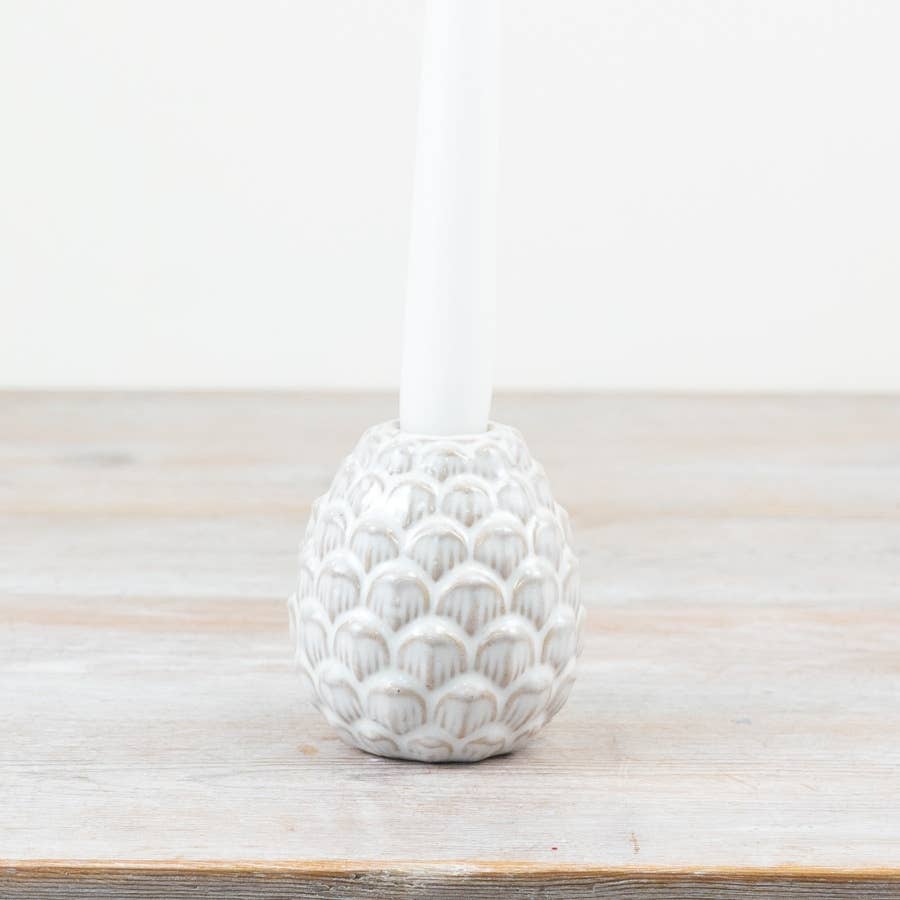 Gainsborough Giftware x Portland Living - Pinecone Candle Holder, 8cm