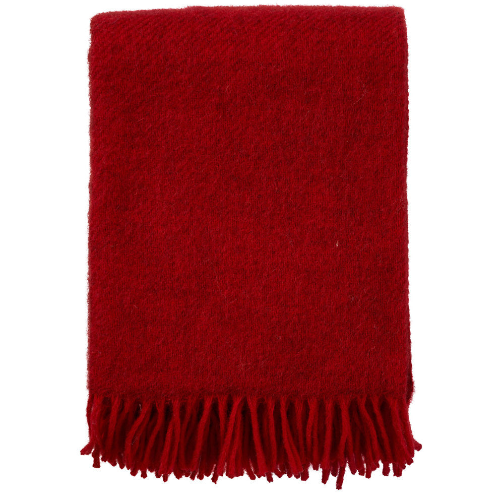GOTLAND WOOL THROW | VARIOUS COLOURS | KLIPPAN YLLEFABRIK