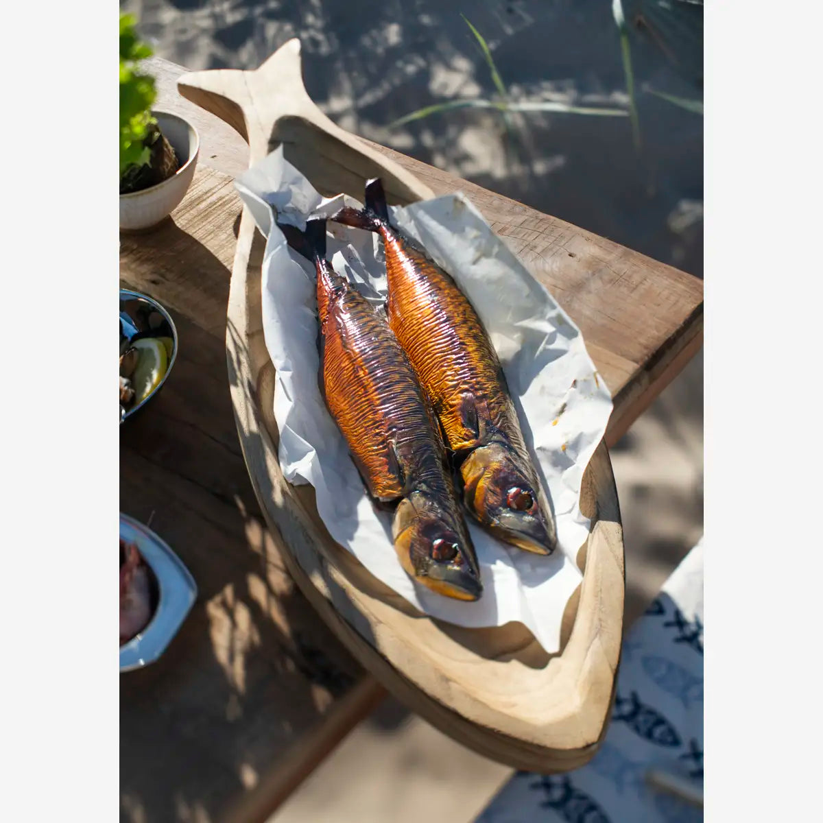 WOODEN FISH TRAY | PAULOWNIA WOOD | MADAM STOLTZ