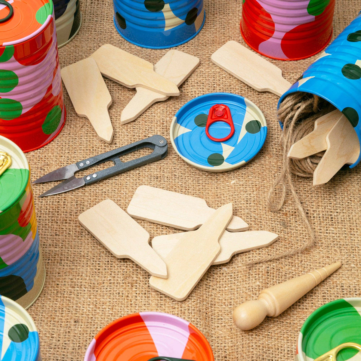 Block Design - Tinned Goods - Gardener's Kit