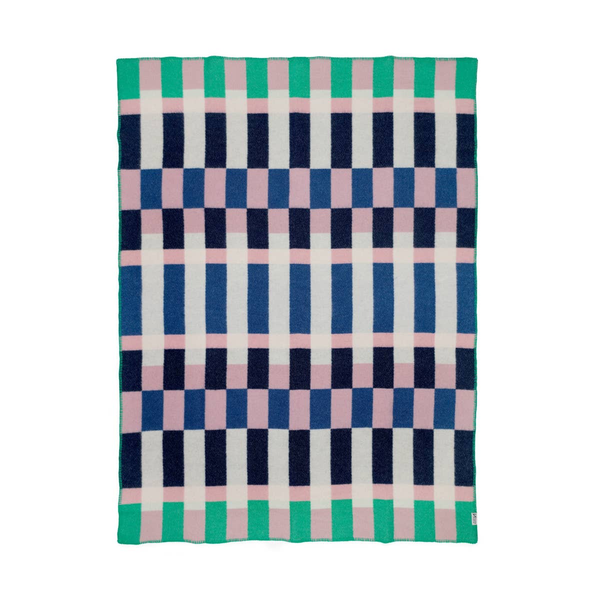 Sophie Home Ltd - Wool Throw Blanket: Studie Cobalt