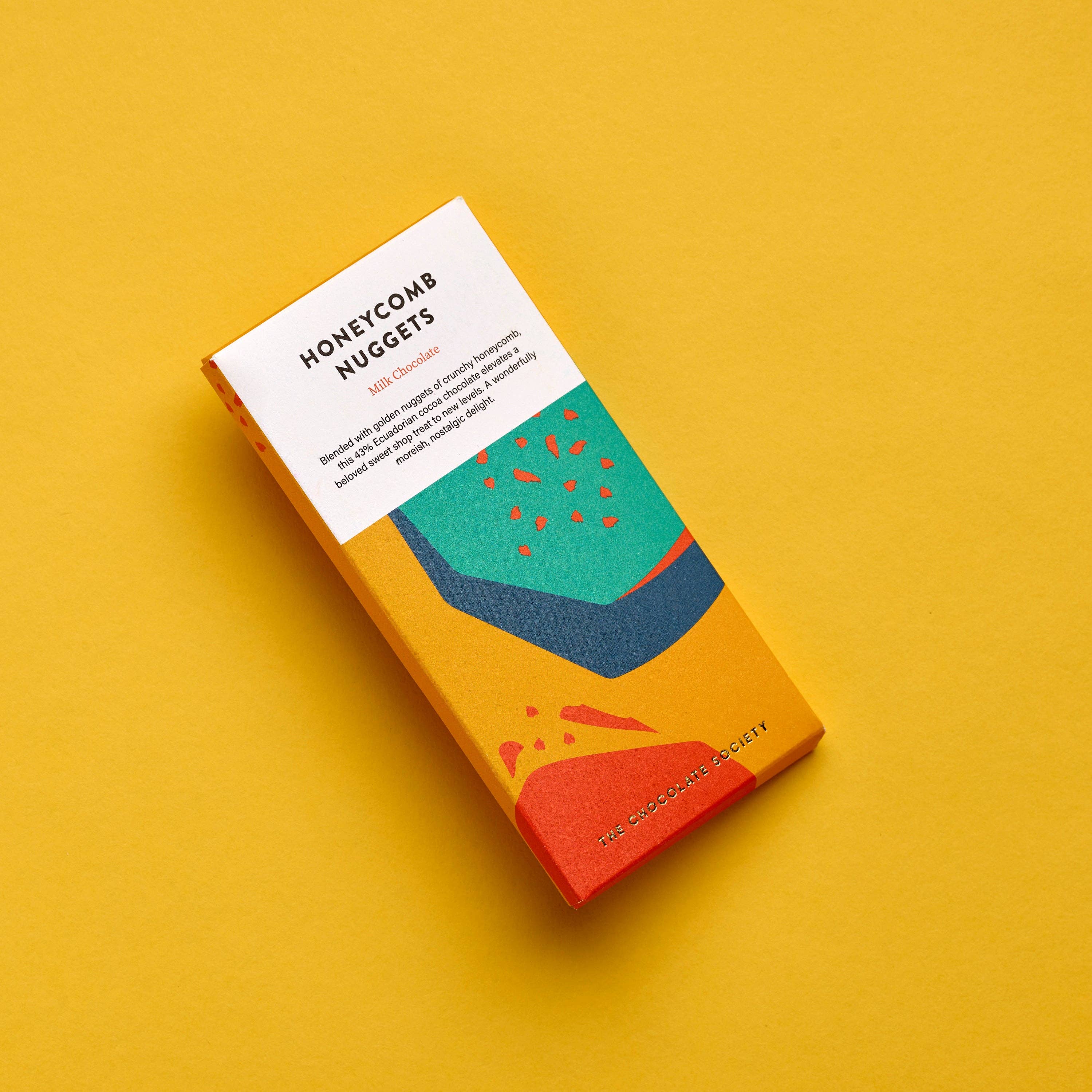 The Chocolate Society - Honeycomb Crunch Chocolate Bar – Haus and Co
