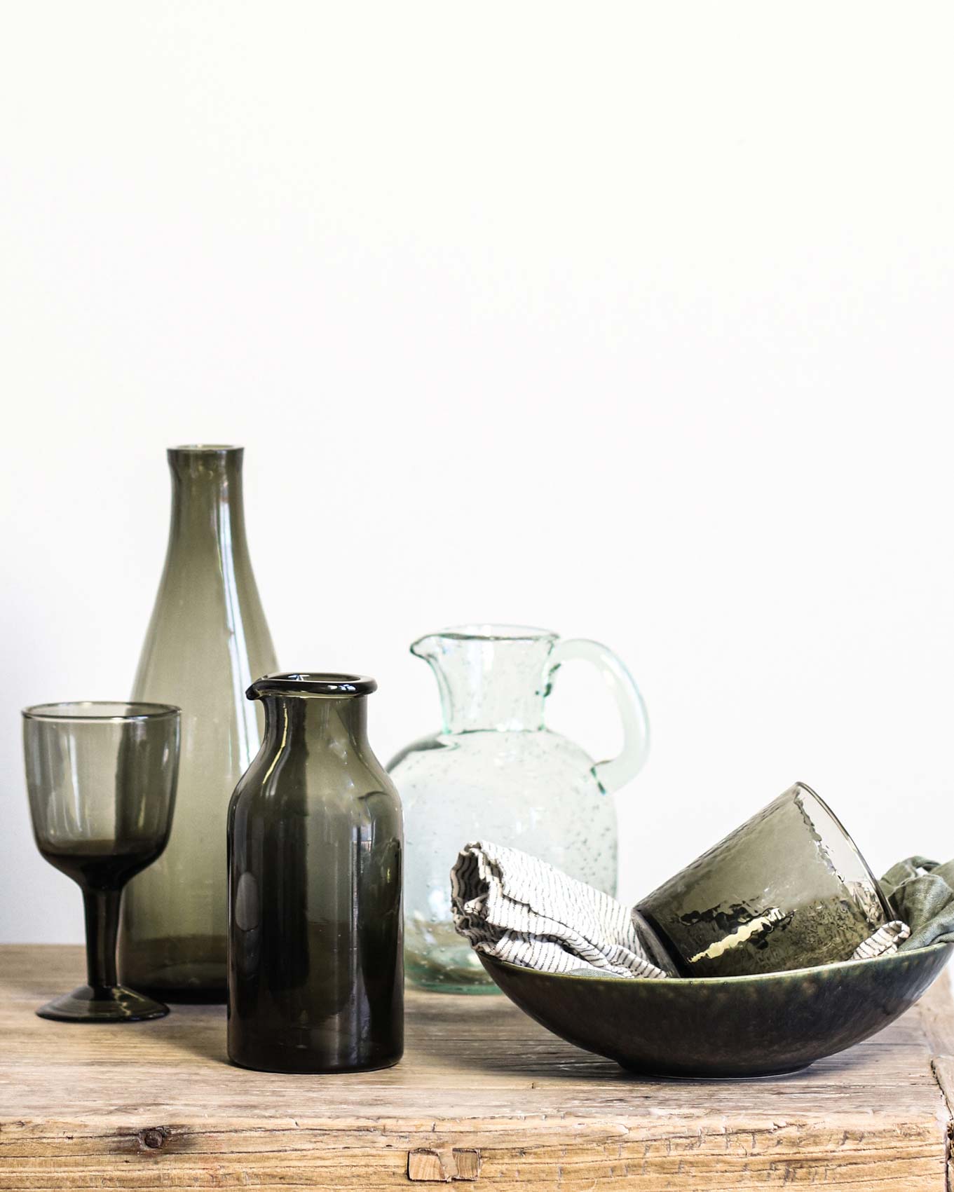 Galette drinking glass - smoke