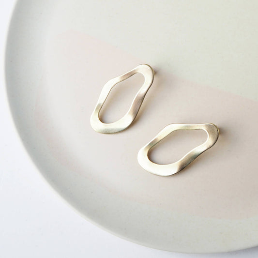 Custom Made - Pool Statement Stud Earrings