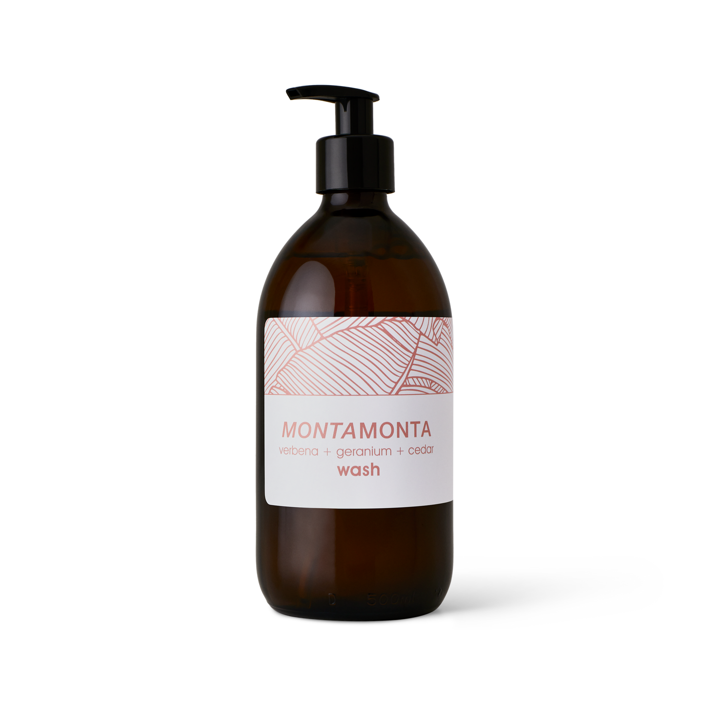 MONTAMONTA - Verbena + Geranium + Cedar Wash / 500ml