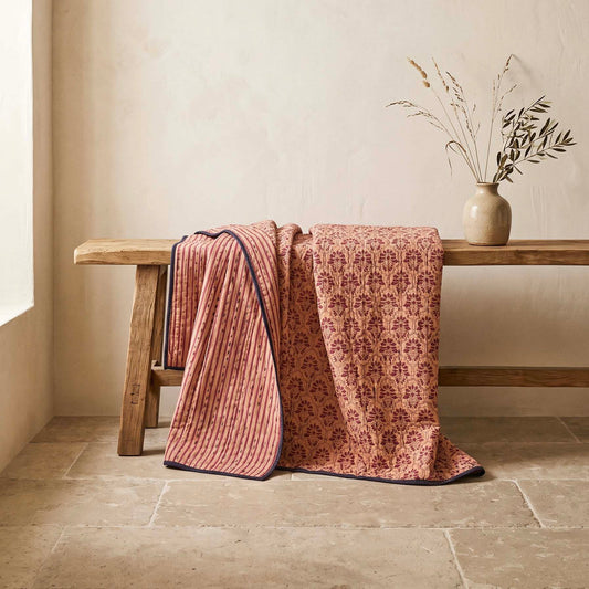 RIRI KANTHA BEDSPREAD | ROUGE| BIGGIE BEST