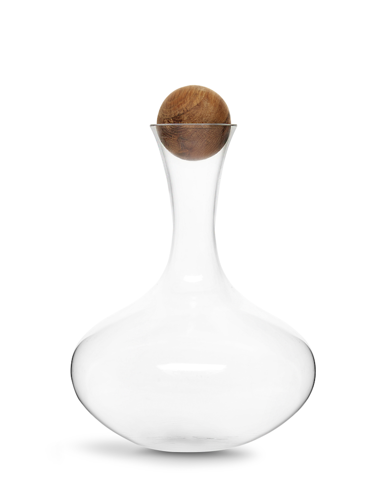 Sagaform AB - Sagaform Nature Wine Carafe With Oak Stopper, 2L