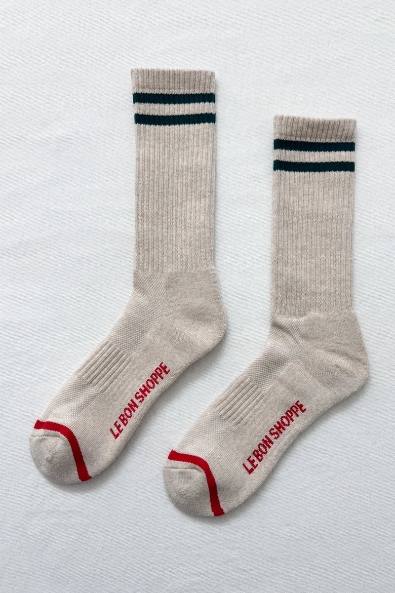 EXTENDED BOYFRIEND SOCKS | VARIOUS COLOURS | LE BON SHOPPE,