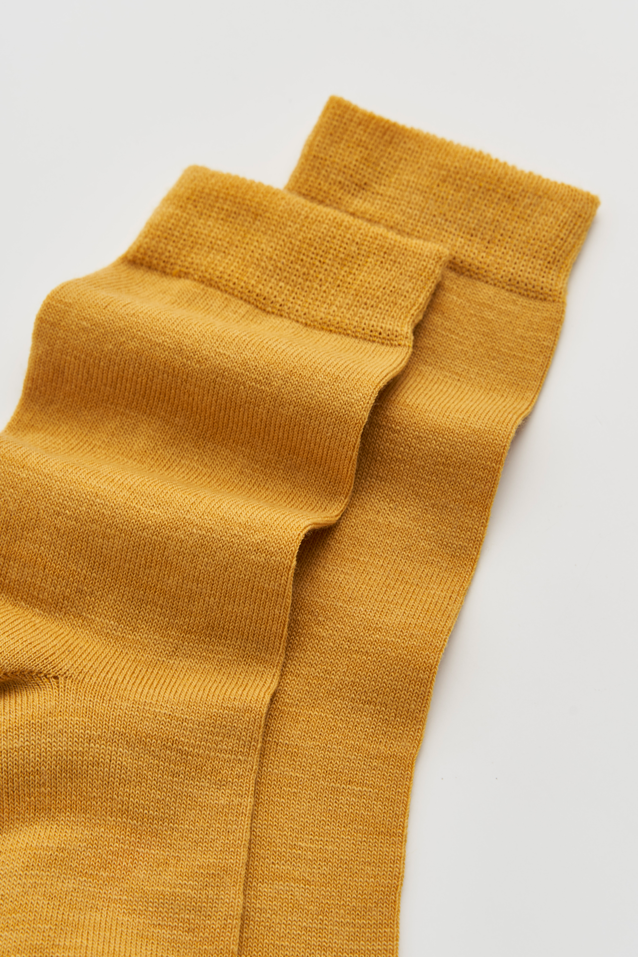 GOLDEN YELLOW MERINO WOOL SOCKS |  PAIRS SOCKS | SIZE 4-7