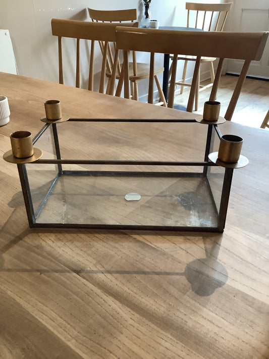 Glass display box