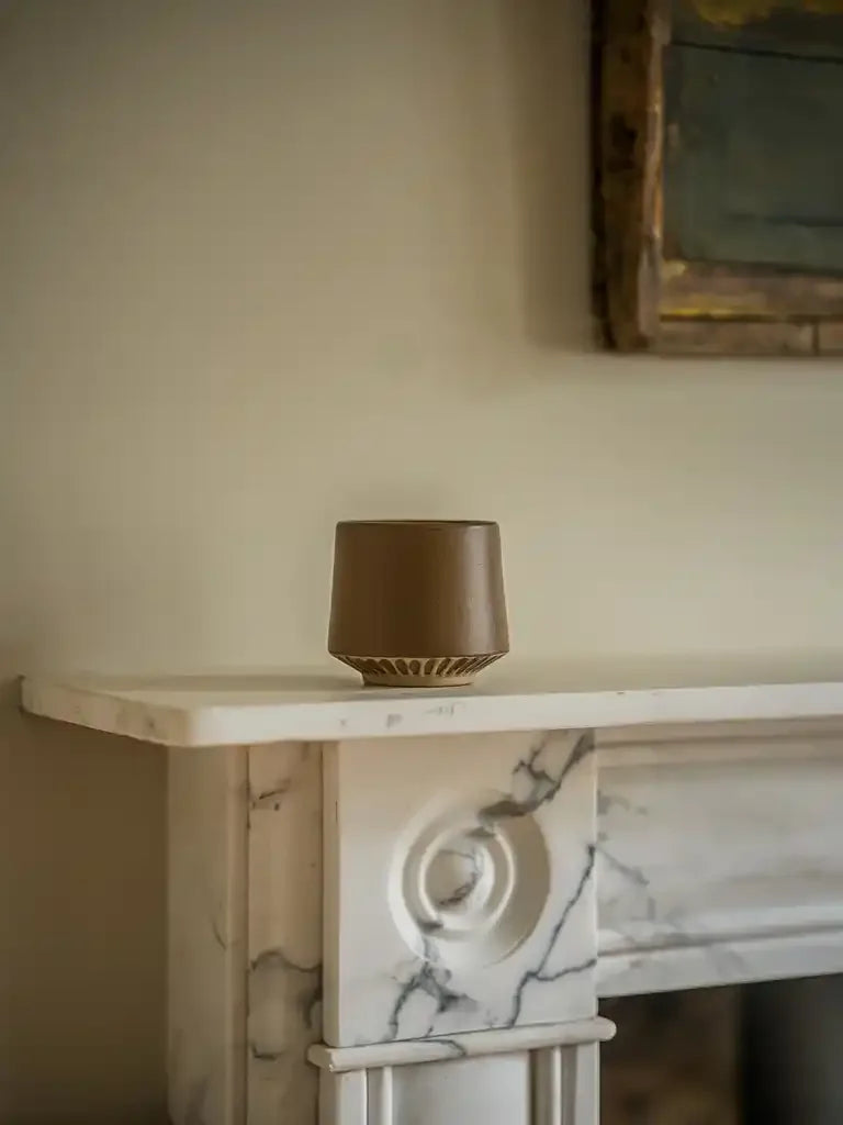 THE TIDAL TEA BOWL/CUP| BRACKEN | STONEWARE | THE INTERIORS YARD