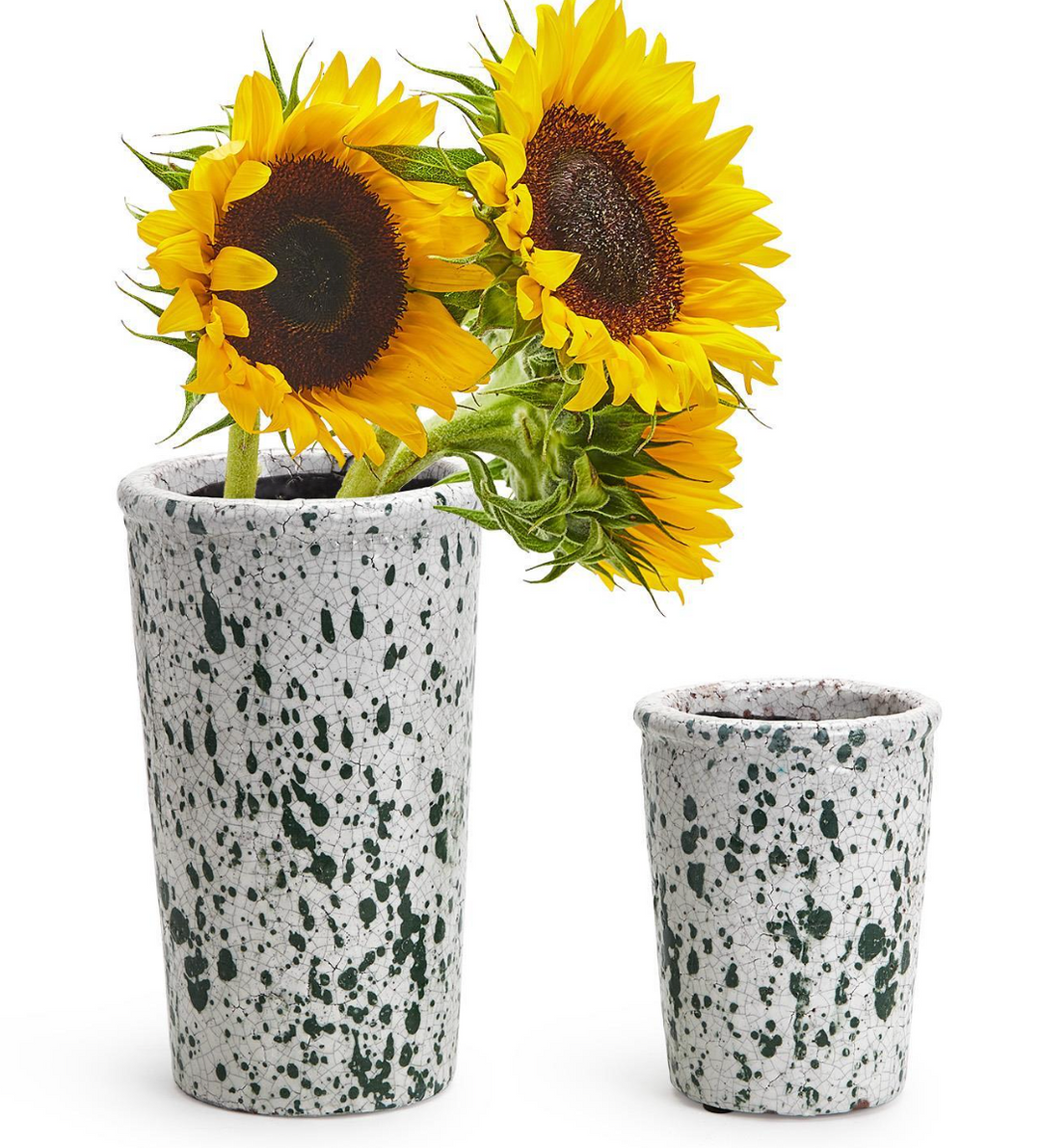 SPLASH VASE | VERDE | STONEWARE | LARGE | 15 X 25CM