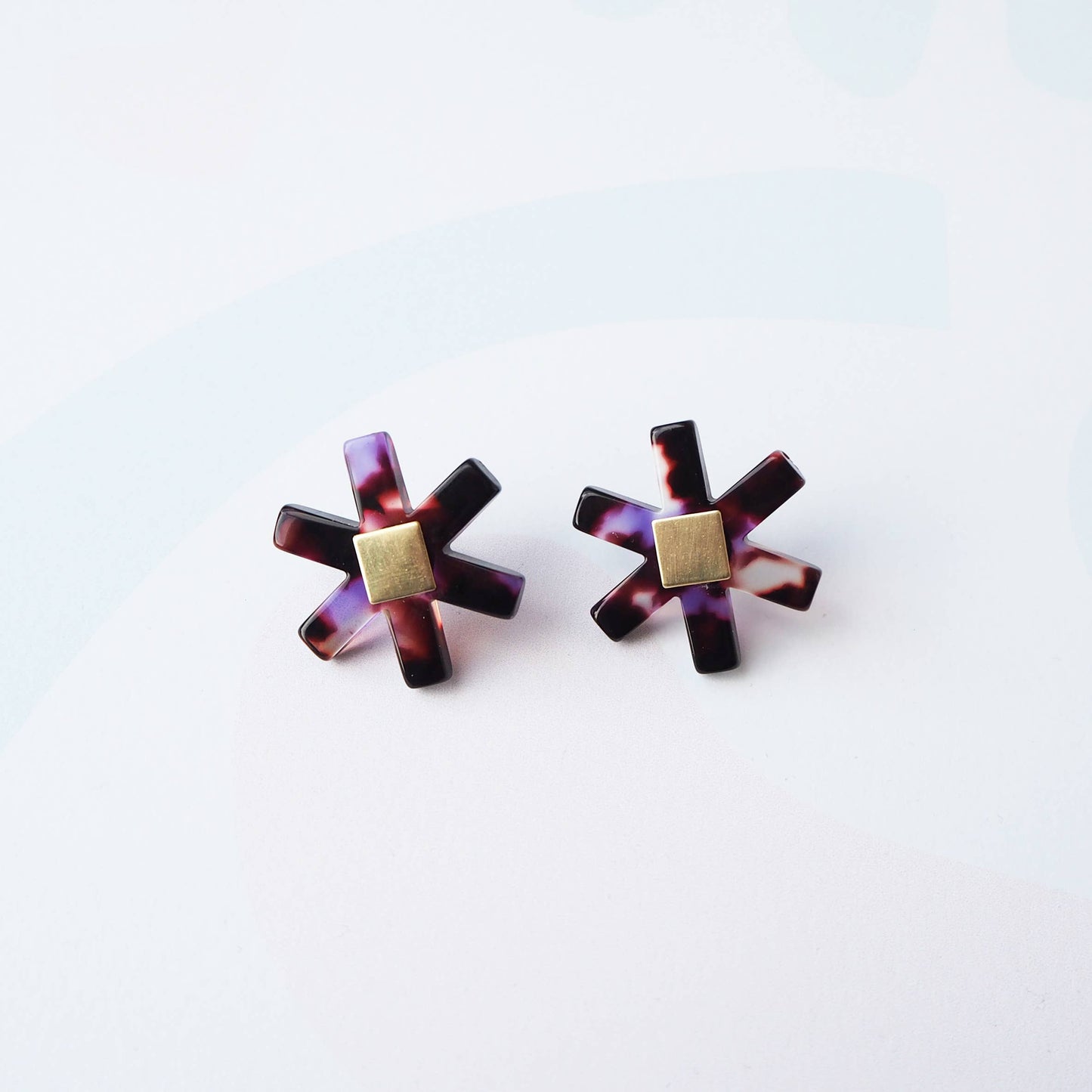 Custom Made - Camille Floral Stud Earrings