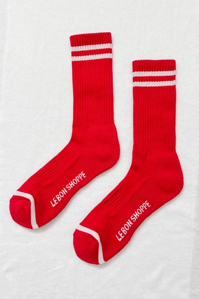 EXTENDED BOYFRIEND SOCKS | VARIOUS COLOURS | LE BON SHOPPE