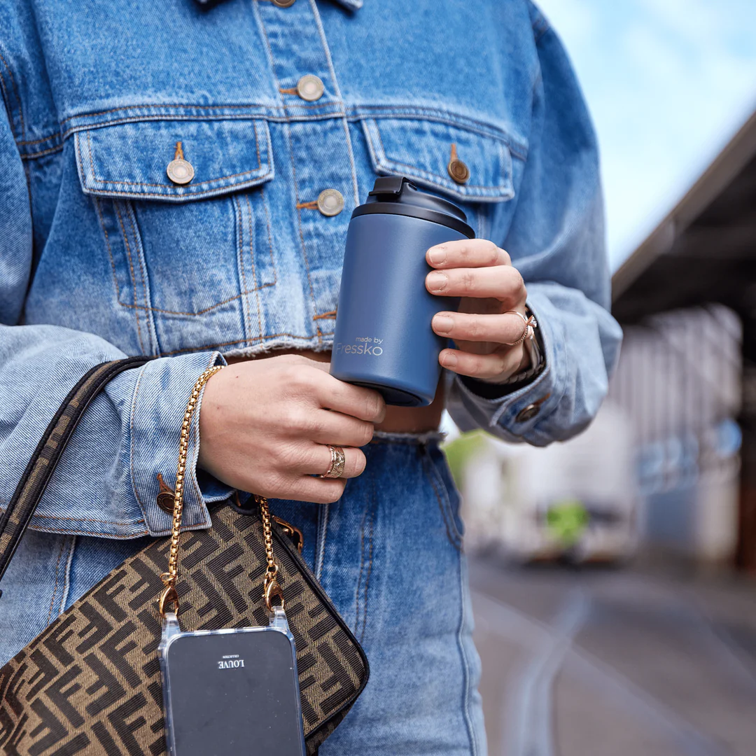 Made By Fressko - Denim - Reusable Cup (Stainless Steel)