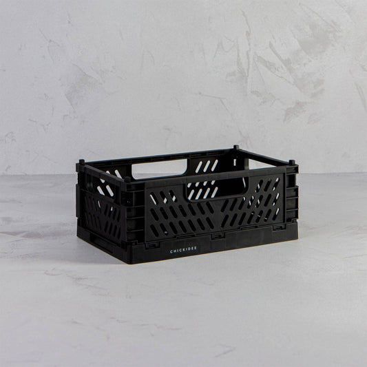 Chickidee - Coal Tiny Folding Storage Crate