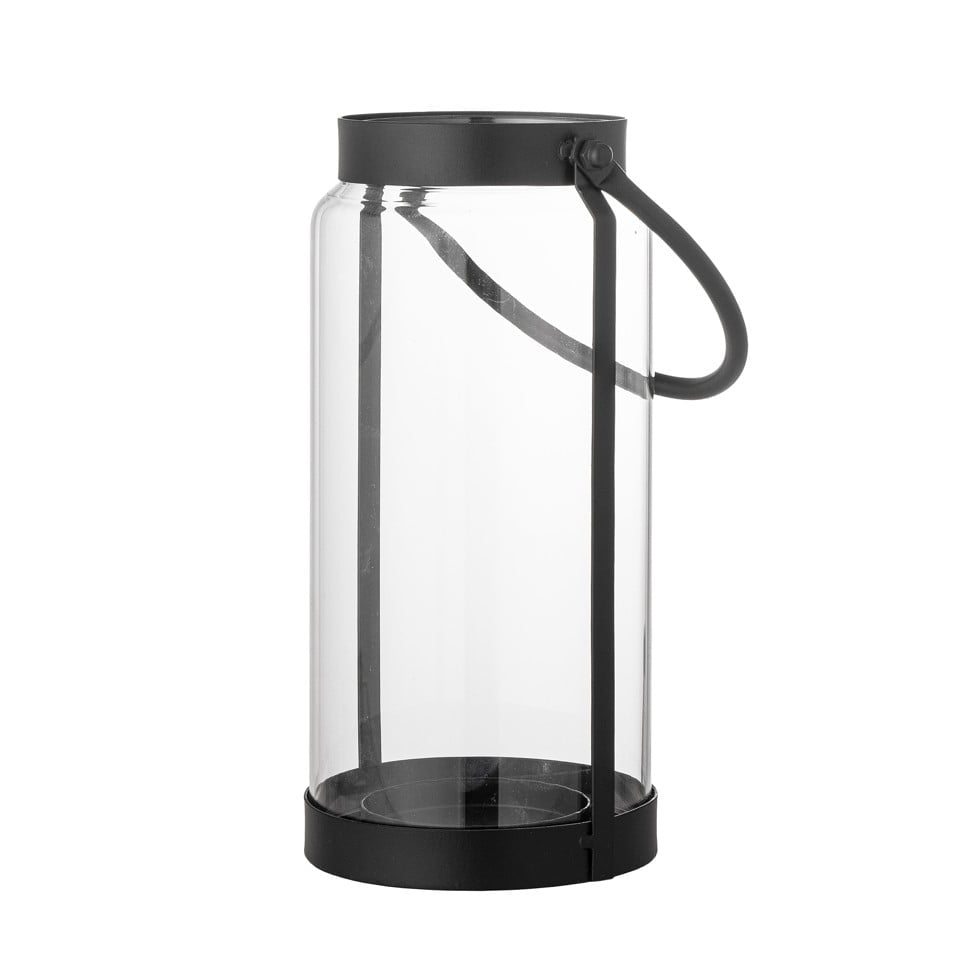 DANILA LANTERN | BLACK | GLASS | BLOOMINGVILLE