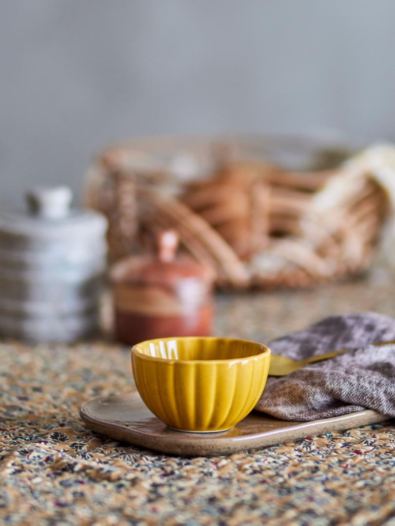 LATINA BOWL | YELLOW | STONEWARE |BLOOMINGVILLE