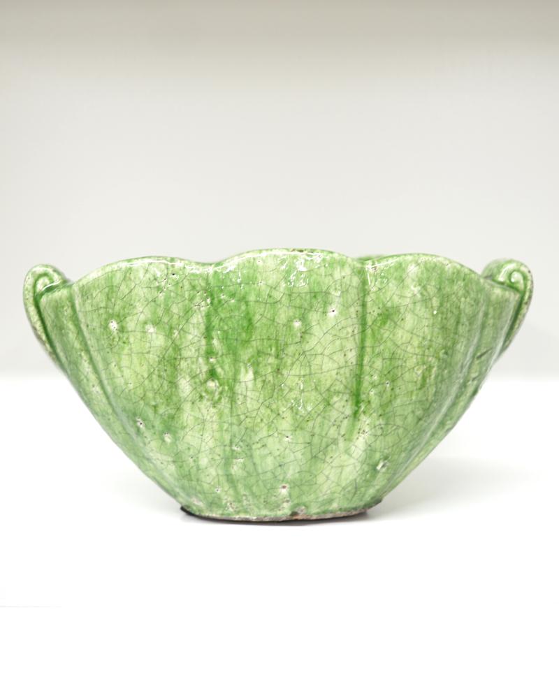 CASA VERDE SHELL PLANTER | VERDE