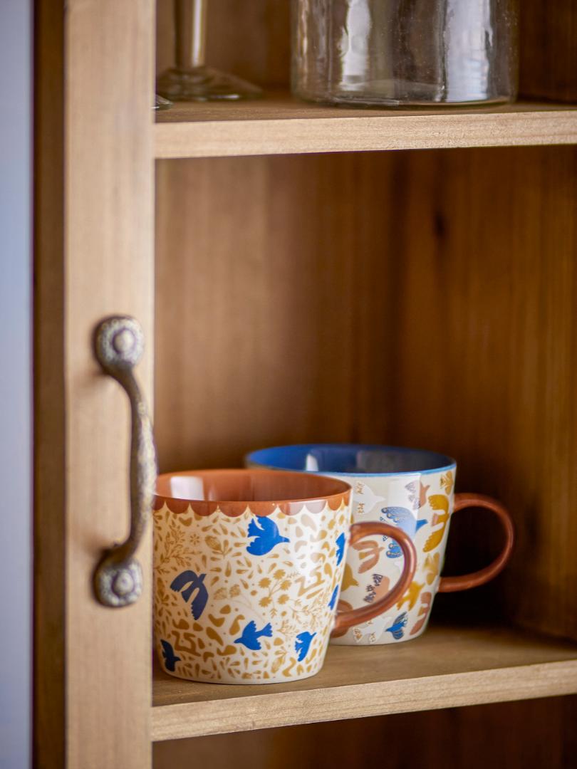 ANNIVERSARY MUG |  BLOOMINGVILLE  | MULTI COLOURED |STONEWARE