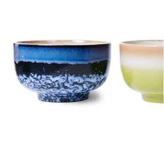 HKLIVING | 70s CERAMICS NOODLE BOWL | SINGLE| VARIOUS