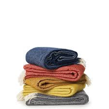 100% LAMBSWOOL THROW | CHEVRON | VARIOUS COLOURS | KLIPPAN YLLEFABRIK